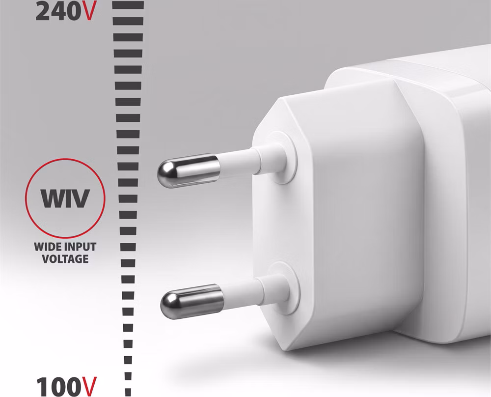 AXAGON ACU-PQ33W, GaN nabíjačka do siete 33W, USB-A+USB-C, PD3.0/PPS/QC4+/SFC2.0/Apple, biela