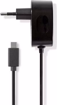Nedis WCHAU484AWT - Síťová Nabíječka | 15 W | Funkce rychlého nabíjení | 1x 3.0 A | 1 výstup | USB-C ™ (Pevný) kabel | 1.50 m | Če