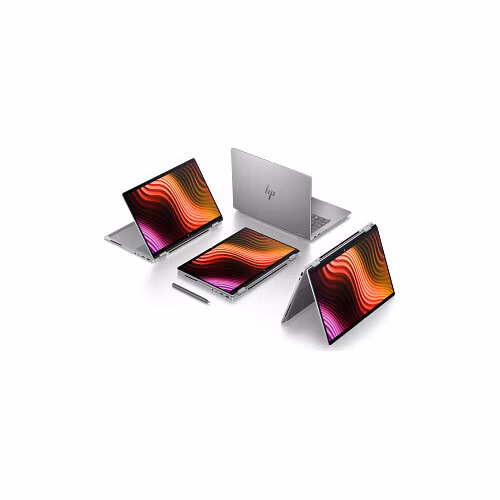 HP OmniBook X Flip 14-kb0071ncx, Ultra 9 386H, Touch/14.0/2880x1800/OLED, 32GB, SSD 1TB, W11Pro, 2-2-2, Silver