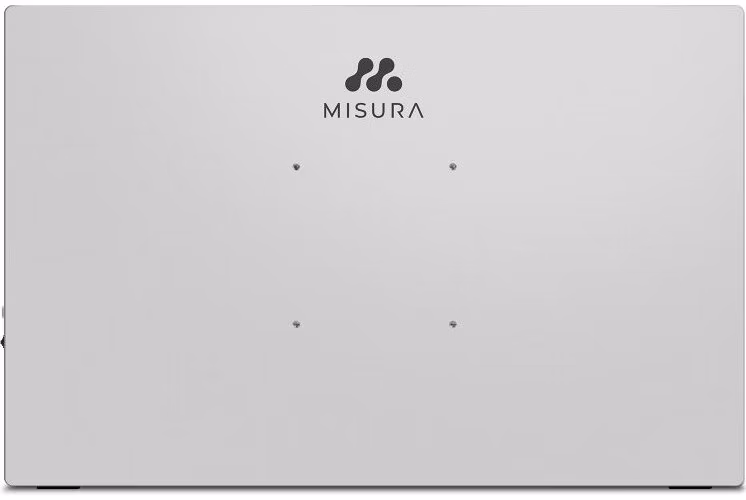 MISURA přenosný LED monitor M16QHD/ 16"/ IPS/ 16:10/ 2560x1600/ 2x USB-C/ micro USB/ mini HDMI/ černý