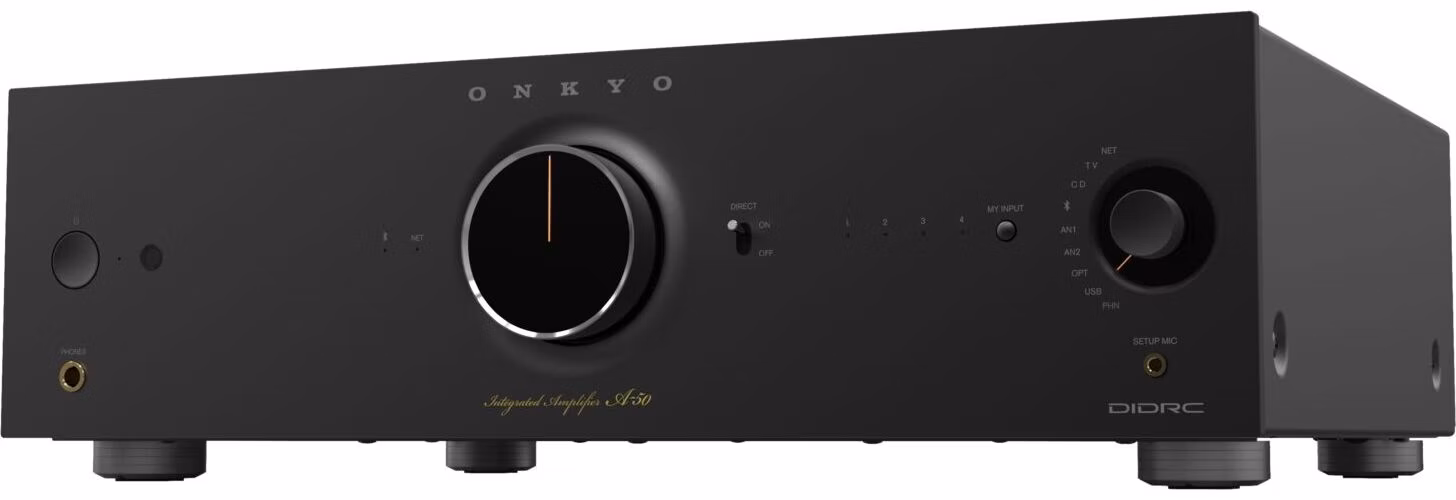 Onkyo Icon A-50 Hi-Fi sieťový integrovaný zosilňovač, čierny
