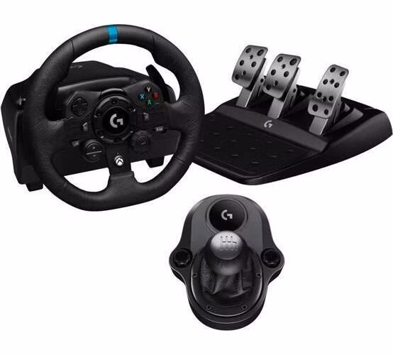 Logitech® G923 SE Racing Wheel for Xbox Series X|S, Xbox One and PC + Shifter Combo