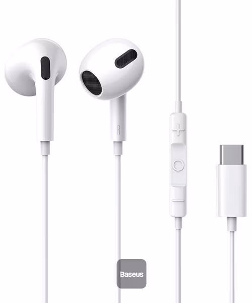 Baseus Encok C17/USB-C/Biela