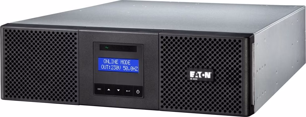 EATON UPS 9E 6000i Rack3U, 6000VA, 5400W, 1/1 fáze
