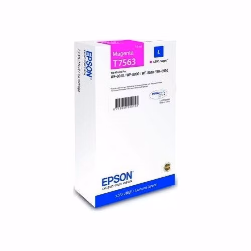 EPSON cartridge T7563 magenta (WF-8xxx)