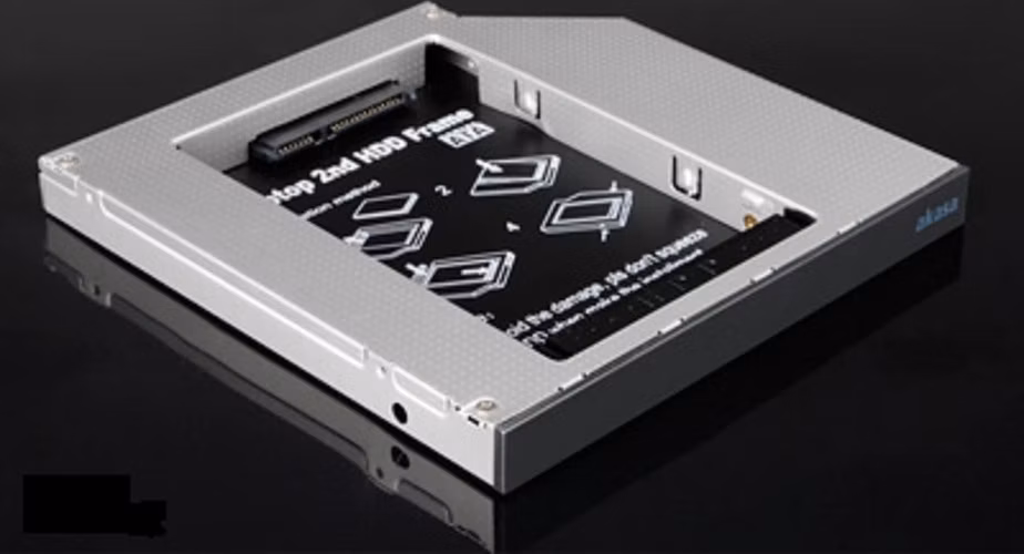 AKASA redukcia pre 2,5" HDD namiesto SATA mech. v NB