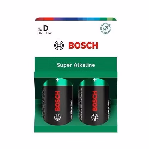 Bosch LR20SA2B/00 Super Alkaline (Blistr 2 ks)