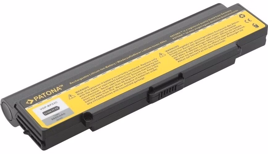 PATONA baterie pro ntb SONY VAIO VGN-S50B 6600mAh Li-Ion 11,1V