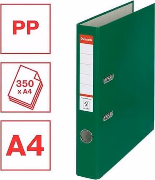 Esselte Economy A4 50 mm zelený