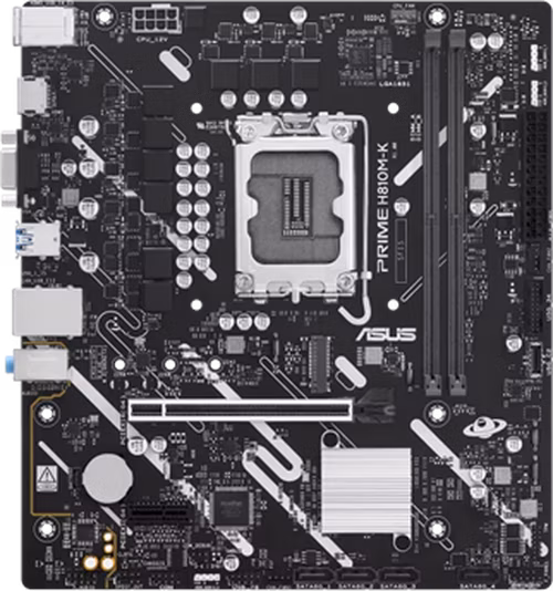 ASUS MB Sc LGA1851 PRIME H810M-K, Intel H810, 2xDDR5, 1xHDMI, 1xVGA, mATX