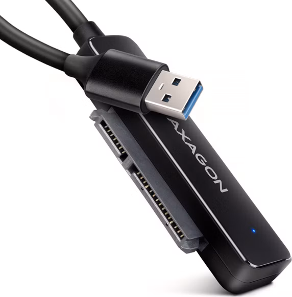 AXAGON USB-A SLIM adaptér pro 2,5" SATA disk / ADSA-FP2A / USB 3.2 Gen1 / SATA 6G / 0,2m