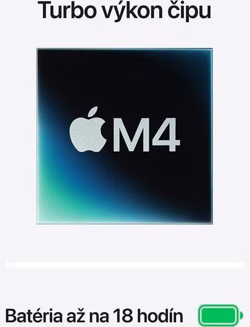 MacBook Air 13" Apple M4 10C CPU 8C GPU 16GB 256GB Hviezdny biely SK