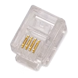 DATACOM Plug UTP CAT3 6p4c- RJ11 lanko - 100 pack