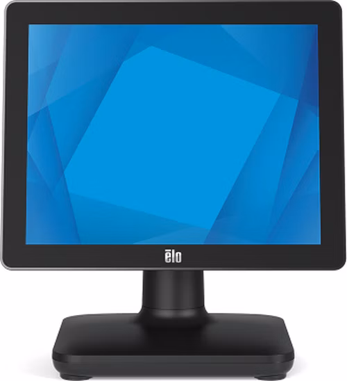 EloPOS 15-Inch 4:3 No OS i5 8GB 128GB PCAP Zero-Bezel Antiglare Black No Stand Wall Mount I/O Hub