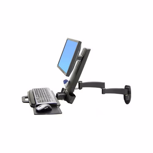 ERGOTRON 200 Series Combo Arm černý, nástěnný držák LCD, klávesnice+ myš