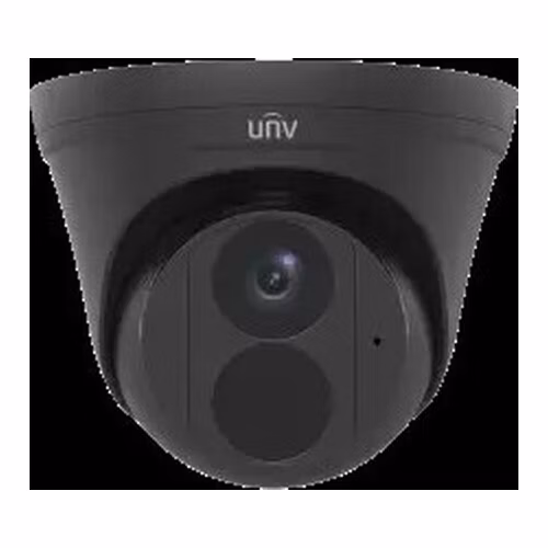 Uniview IPC3615LE-ADF28K-H-BLACK, 5MPx turret, 110 °, Smart IR 30 m, analýza človek/vozidlo