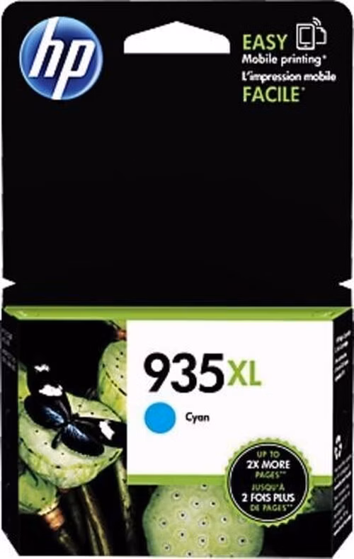 HP 935XL azúrová atramentová kazeta, C2P24AE