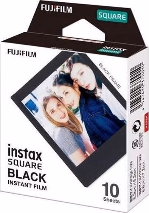 Fujifilm Film Instax Square 10List Black Frame