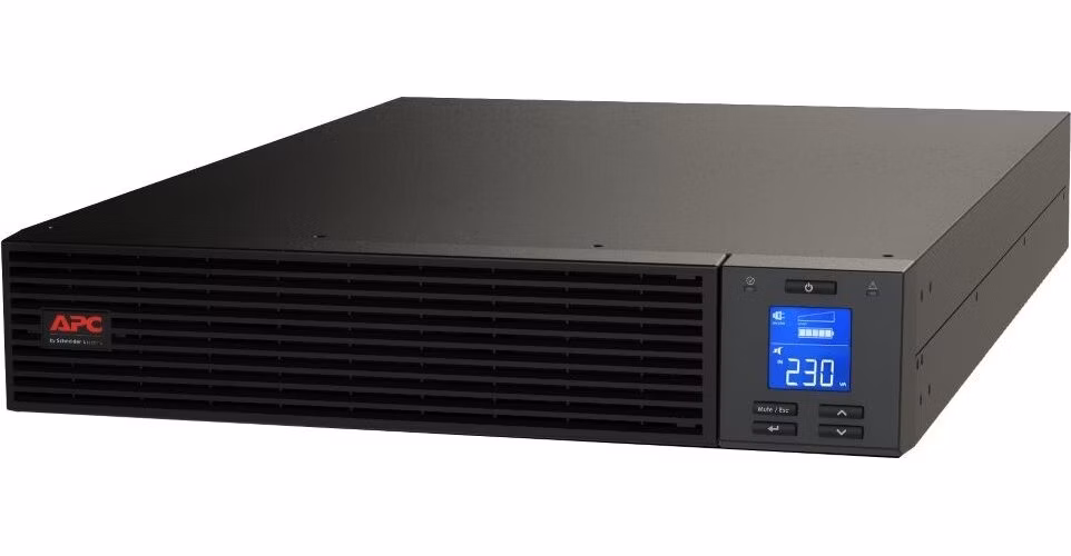 APC Easy UPS SRV 1000VA (800W)/ 2U/ RACK MOUNT/ ONLINE/ 230V/ LCD