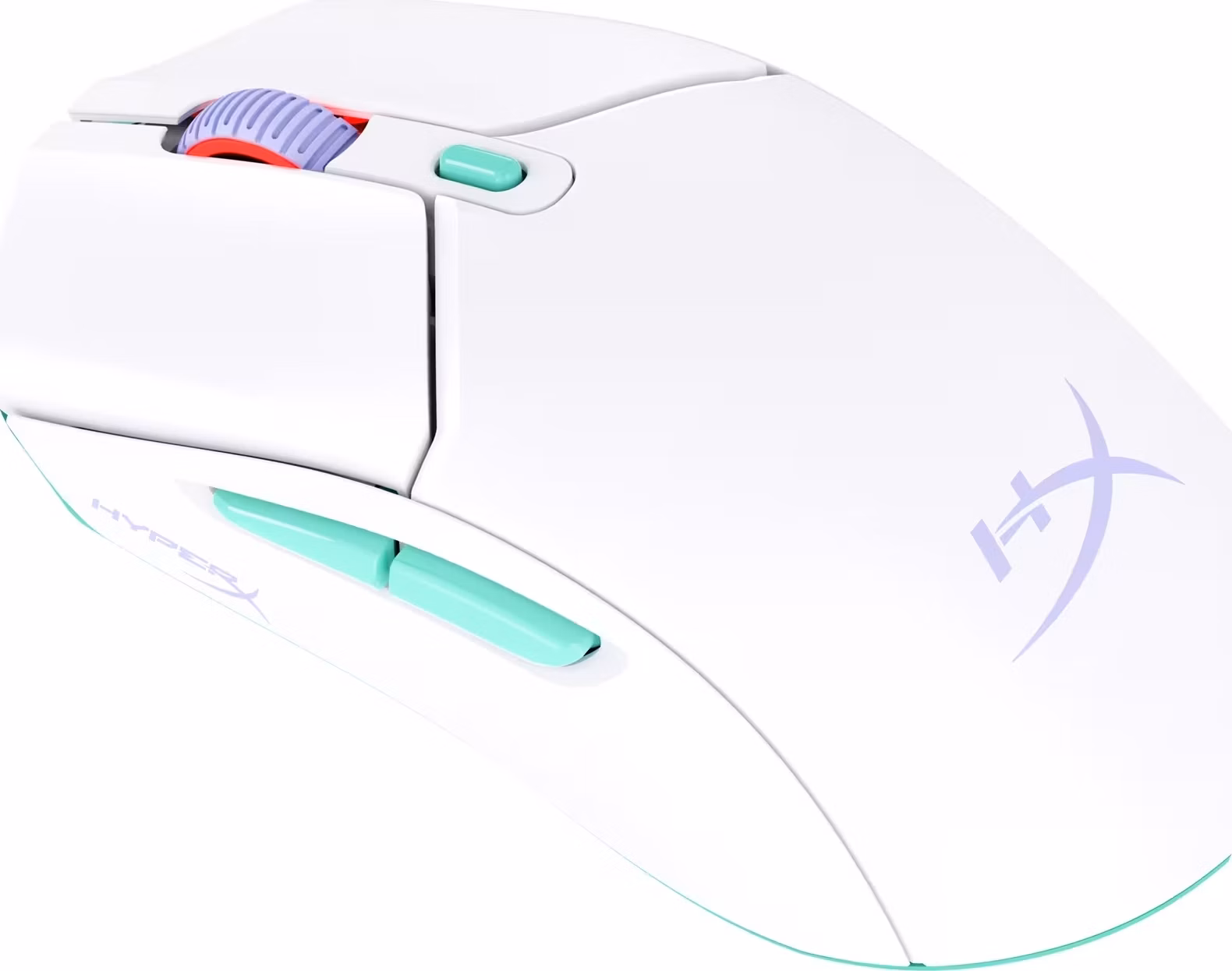 HyperX Pulsefire Haste 2 Core/Herní/Optická/12 000 DPI/USB+BT/Bílá