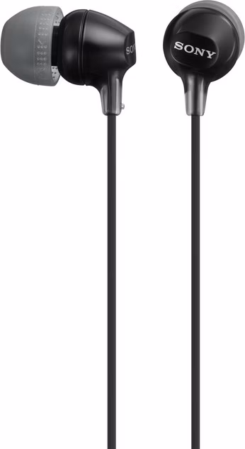 SONY MDR-EX15LP - Sluchátka do uší - Black