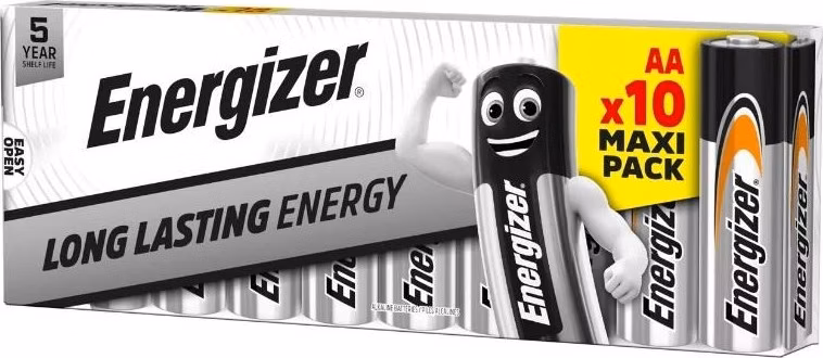 Energizer LR6/10 Everyday AA family 10pack Alkalické