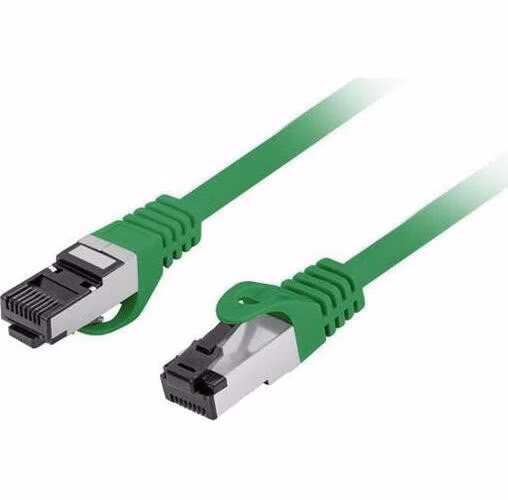 Lanberg PATCHCORD CAT.8.1 S/FTP LSZH CU 2M GREEN FLUKE PASSED
