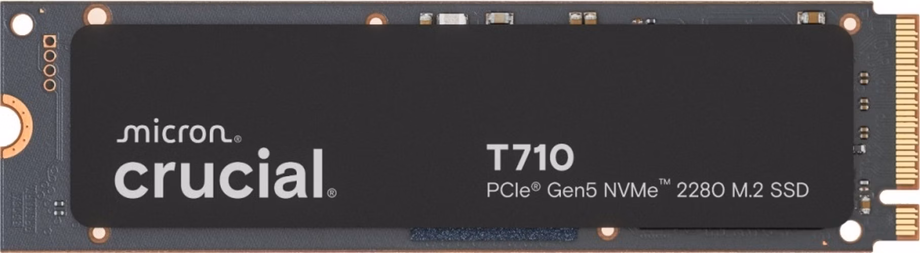Crucial T710 2TB SSD PCIe Gen5 NVMe M.2 2280, r14500MB/s, w13800MB/s