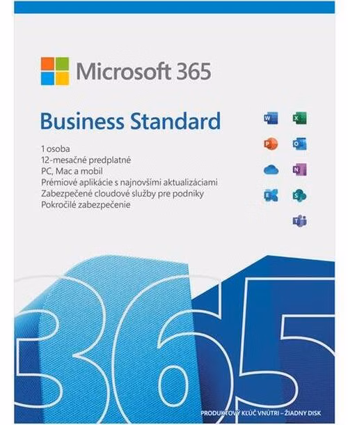 Microsoft 365 Business Standard ESD (elektronická licencia)