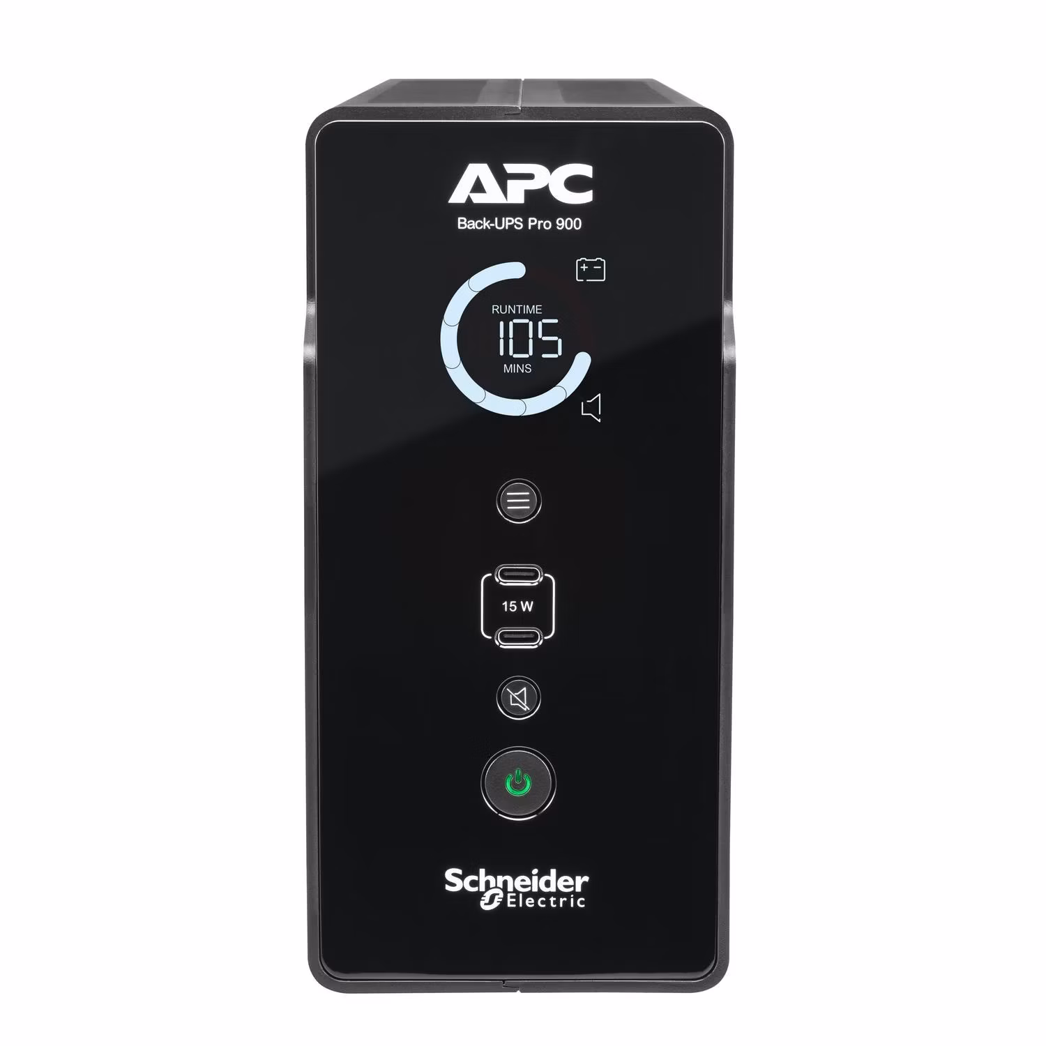 APC Back UPS Pro, 900VA, Tower UPS, 230V, 6x IEC outlets, AVR, USB-C Charging Ports