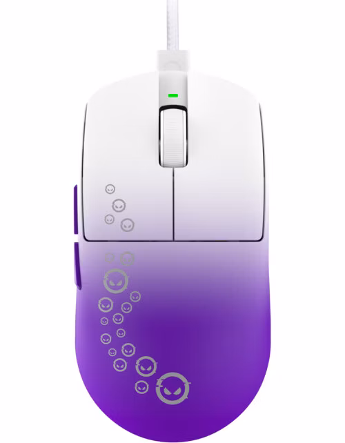 Lorgar MSA21WWH, bezdrôtová herná myš, PixArt PAW3315, 16 000 DPI, 45 g, 150 h výdrž, USB-C
