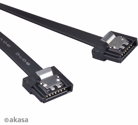 AKASA - Proslim - Sata kábel - 50 cm