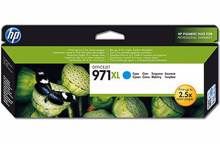 HP Ink Cartridge 971XL/Cyan/6600 stran