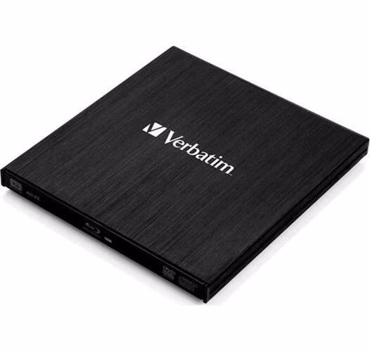 VERBATIM Externí Blu-ray Slimline Ultra HD 4K vypalovačka USB 3.1 Gen 1 (USB-C)