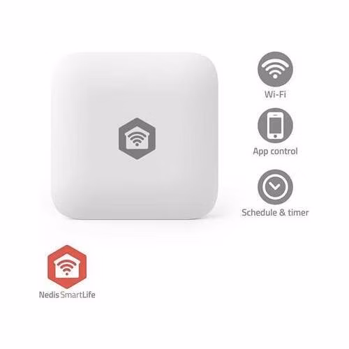 Nedis ZBSW11WT - Zigbee Chytrý Detektor Úniku Vody | Napájení na baterii