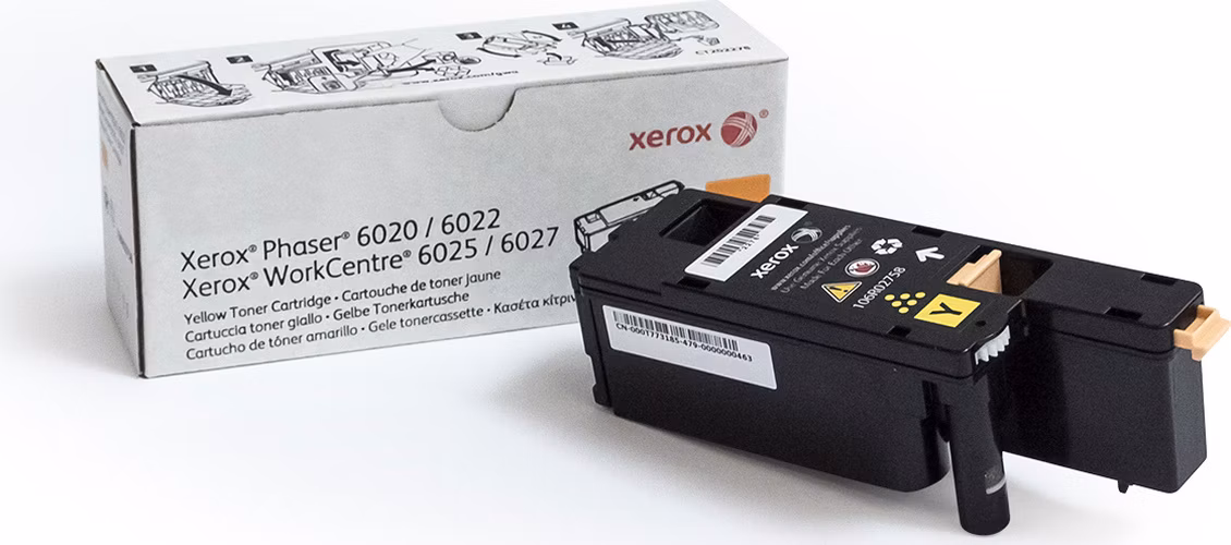 Xerox original toner 106R02762 pro Phaser 6020/ 6022/ WC6025/ 6027/ 1000 str., žlutý