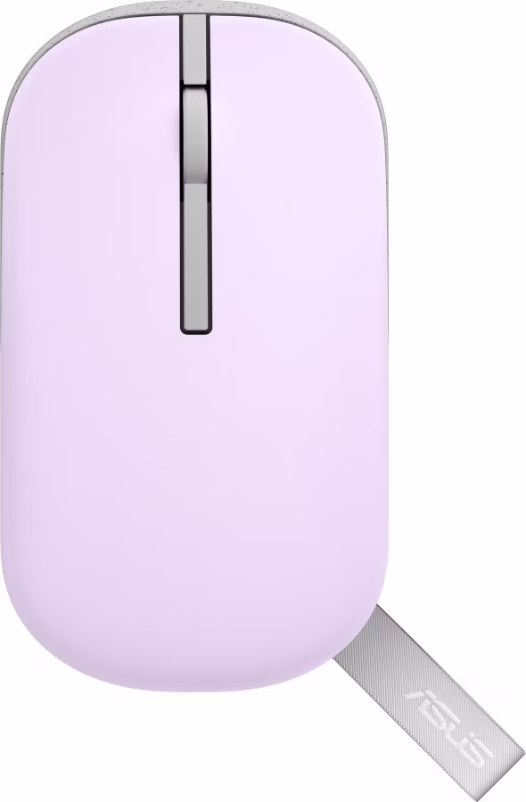 ASUS MOUSE Marshmallow MD100 zelena &amp; ružová - optická bezdrôtová myš; zelena;BT+2.4GHZ; 2 farebné kryty