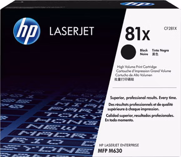 HP toner 81X/Black/25 000 stran
