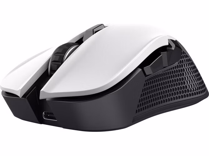 TRUST myš GXT 923W YBAR Gaming Wireless Mouse, optická, USB, bílá