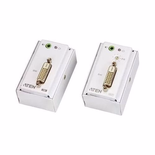 ATEN DVI/Audio Cat 5 Extender with MK Wall Plate (1920 x 1200 @ 40m)