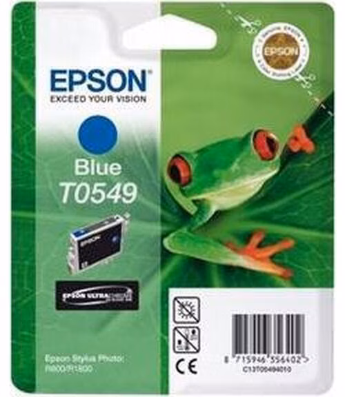 EPSON SP R800 Blue Ink Cartridge T0549