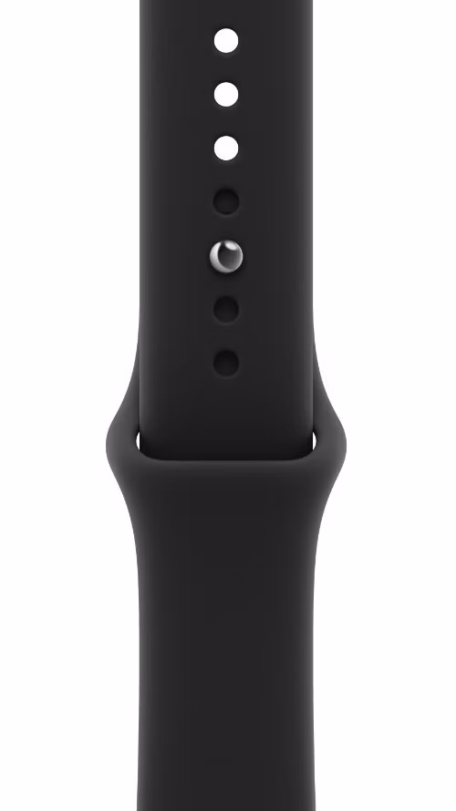 Watch Acc/46/Black Sport Band - M/L