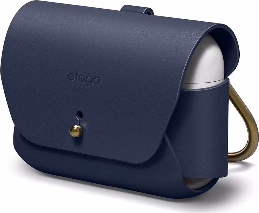 Elago Airpods Pro/Pro 2 Leather Case - Jean Indigo