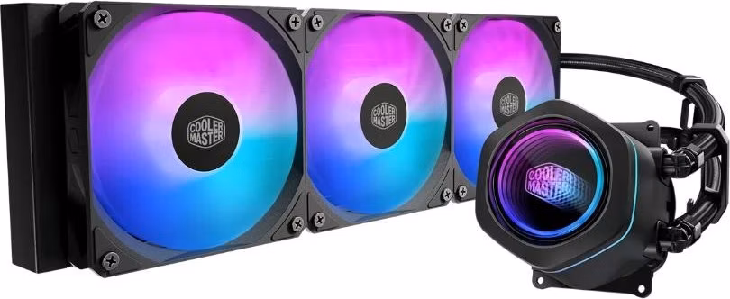 Cooler Master vodní chladič MasterLiquid Core Nex 360, 3x120mm, LGA1851, AM5, černá