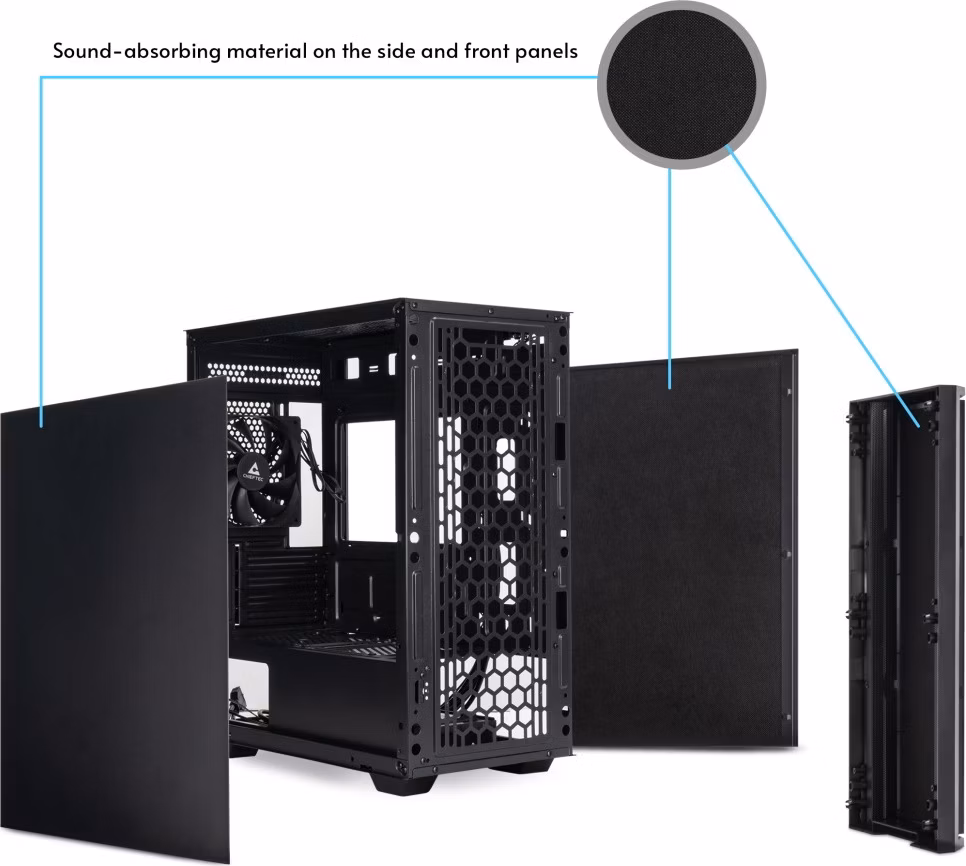 CHIEFTEC skříň PRO MINI / mATX / 120mm fan / 1xUSB-C / 1xUSB 3.0 / 1x USB 2.0 / černá