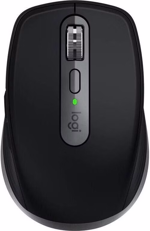 Logitech myš MX Anywhere 3S - bezdrátová/bluetooth/darkfield/6 tlačítek/8000dpi/usb-c/tichá/graphite
