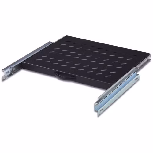 Digitus 1U výsuvná police pro police o hloubce 600 mm 40x485x368 mm, do 25 kg, černá (RAL 9005)