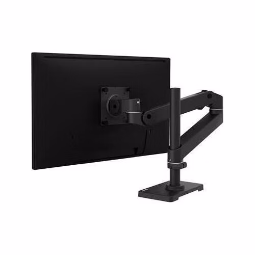 ERGOTRON LX Pro Desk Monitor Arm, Tall Pole, stolní rameno, monitor, vyšší zákl. tyč, černá
