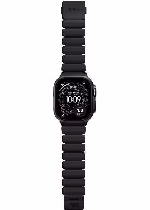Nomad remienok Stratos pre Apple Watch 44-49mm - Black/Black Hardware