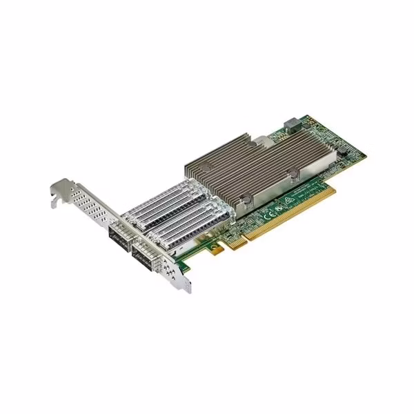 DELL Broadcom 57508/ 2-portová 100Gb QSFP PCIe Full Height V2 síťová karta/ Full Height/ plná výška/ full profile